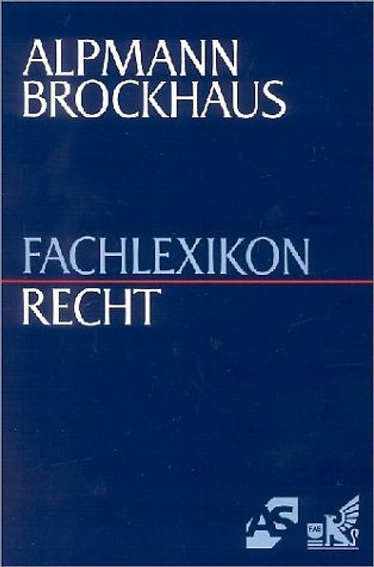 Alpmann Brockhaus - Fachlexikon Recht
