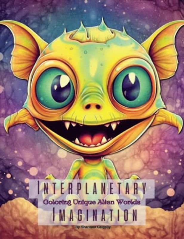 Interplanetary Imagination: Coloring Unique Alien Worlds