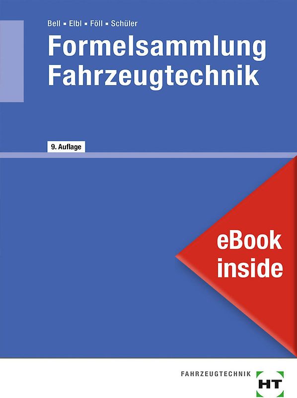 eBook inside: Buch und eBook Formelsammlung Fahrzeugtechnik
