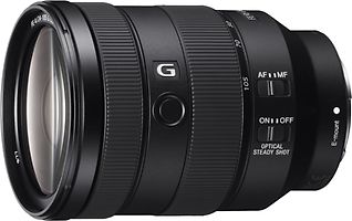 Sony FE 24-105 mm F4.0 G OSS 77 mm Filtergewinde (Sony E-mount Anschluss) schwarz