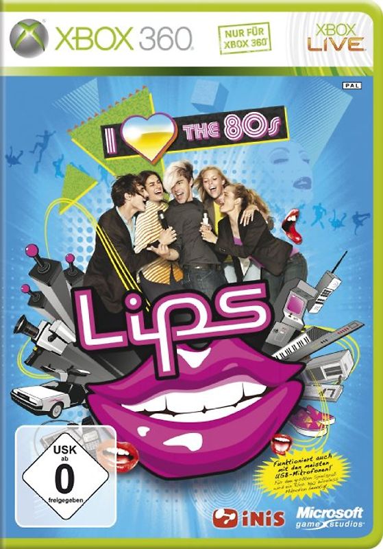 Lips: I Love the 80s [Bundle Copy] Xbox 360