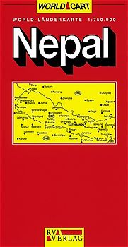 Länderkarte Nepal