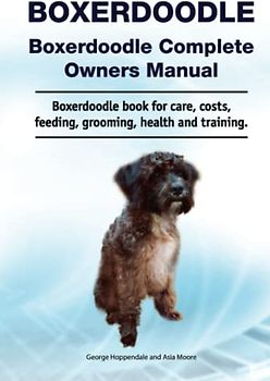 Boxerdoodle. Boxerdoodle Complete Owners Manual. Boxerdoodle book for care, costs, feeding, grooming, health and training.