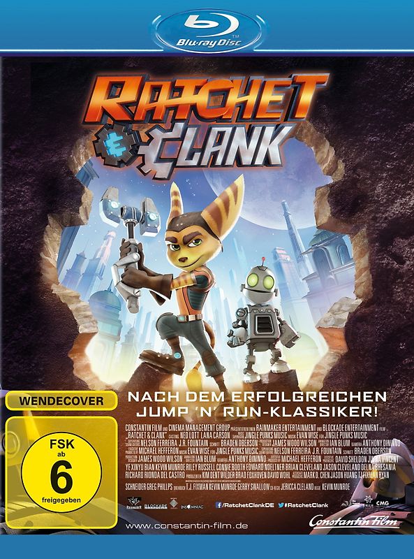 Ratchet & Clank Blu-ray Disc