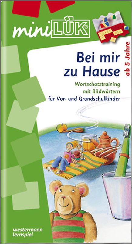 miniLÜK. Schuleingangsphase / Bei mir zu Hause: Wortschatztraining für Vor- und Grundschulkinder