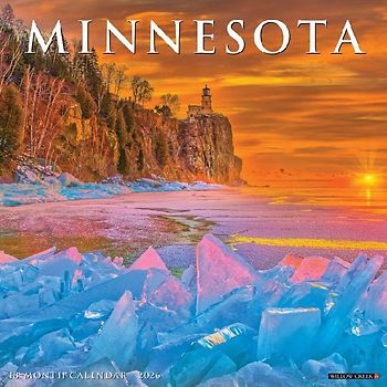 Minnesota 2026 12 X 12 Wall Calendar