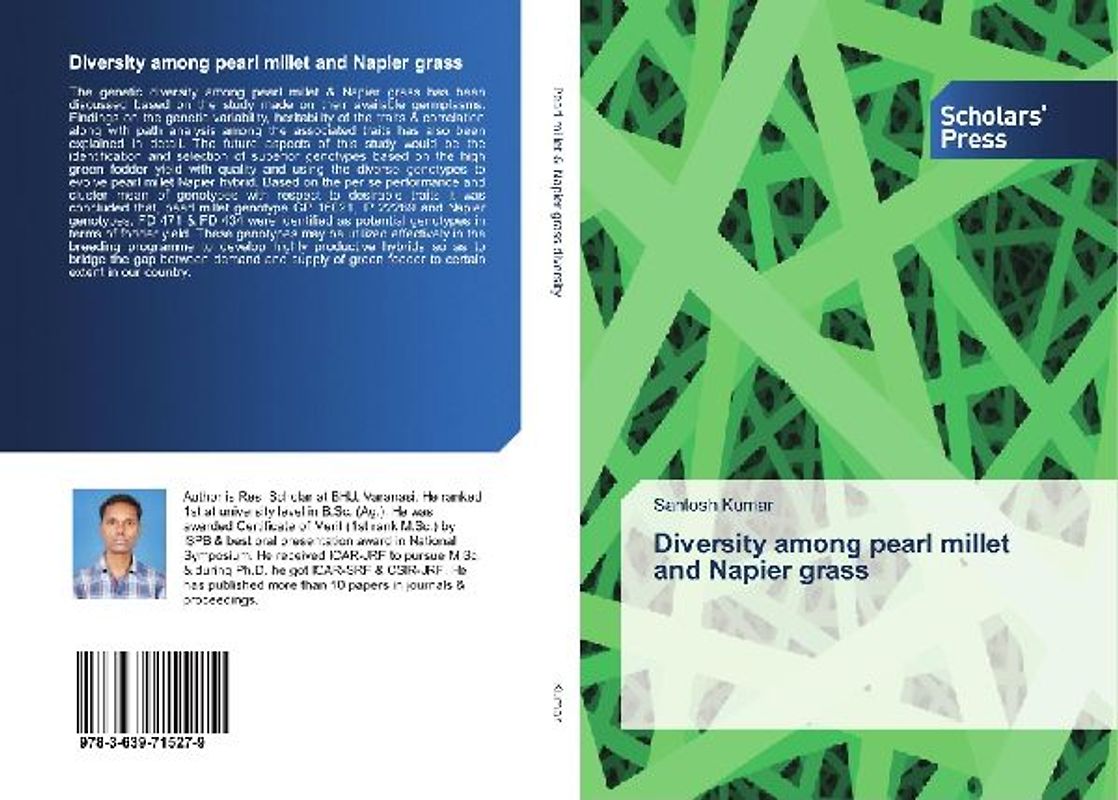 Diversity among pearl millet and Napier grass