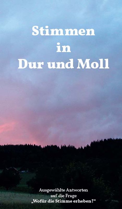 Stimmen in Dur und Moll