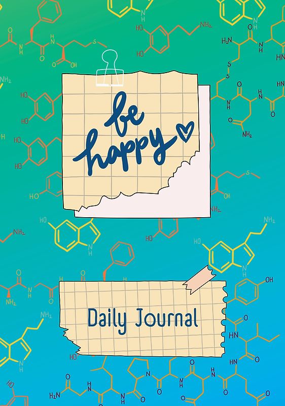 JOURNAL - Daily Happy Journal - Be Happy