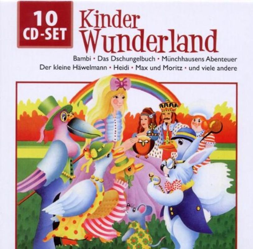 Various - Kinder Wunderland-Die Hörspielbox für Zuhause und die Reise