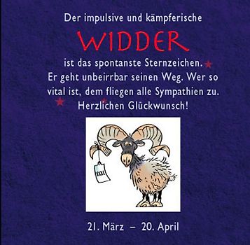Sternzeichen Widder