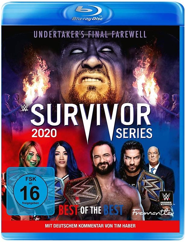 WWE - Survivor Series 2020 Blu-ray Disc