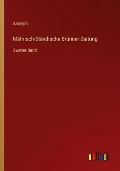 Mährisch-Ständische Brünner Zeitung