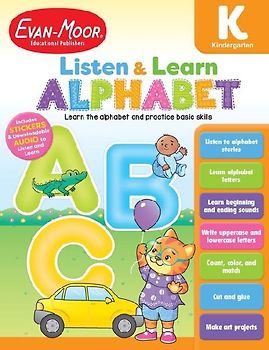 Alphabet, Kindergarten Workbook
