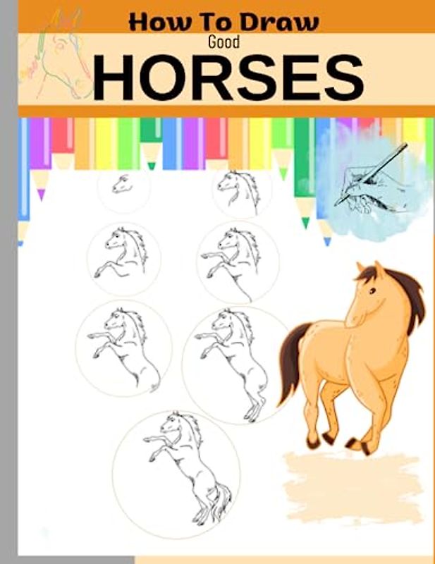 How to Draw Good Horses: Step by Step Drawings, The Art of Drawing & Painting Horses, For Beginners and Professionals.