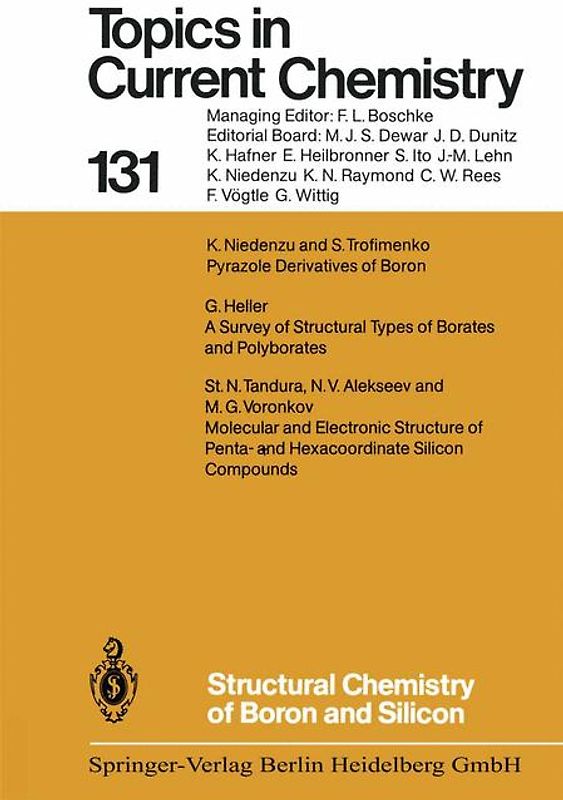Structural Chemistry of Boron and Silicon