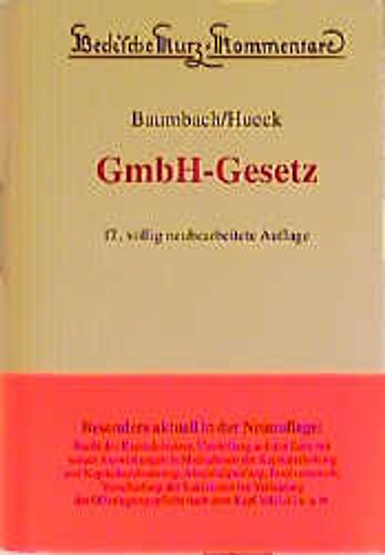 GmbH-Gesetz