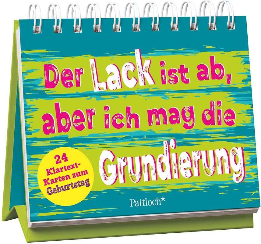 Der Lack ist ab, aber ich mag die Grundierung