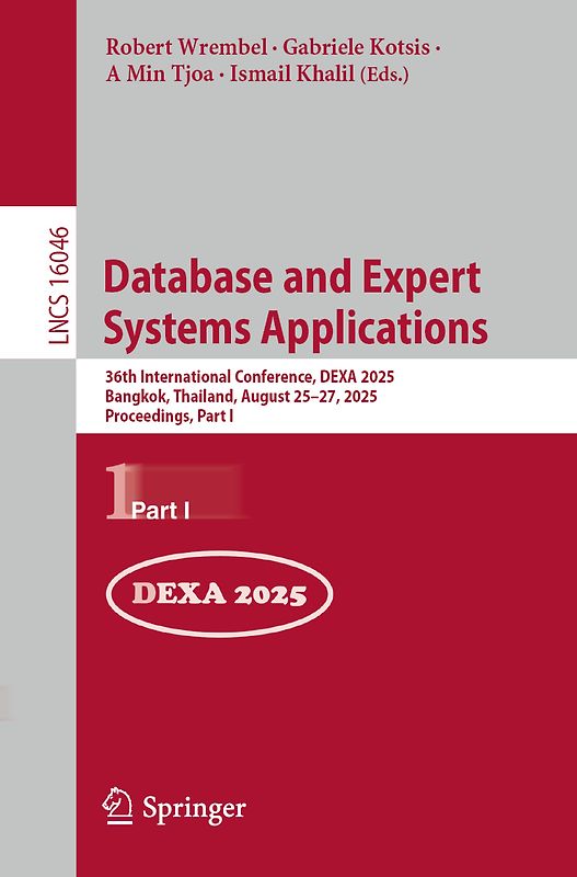 Database and Expert Systems Applications