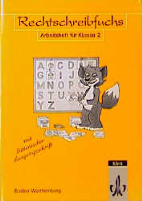 Rechtschreibfuchs - Mit reformierter Rechtschreibung und Zeichensetzung. Arbeitsheft für Klasse 2 mit Lateinischer Ausgangsschrift