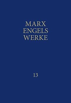 MEW / Marx-Engels-Werke Band 13