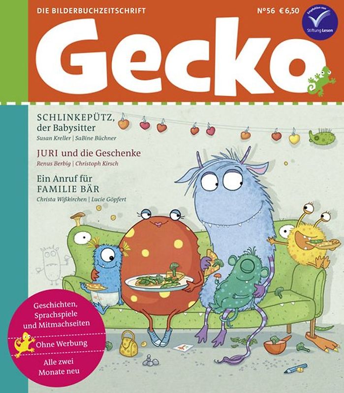 Gecko Kinderzeitschrift Band 56
