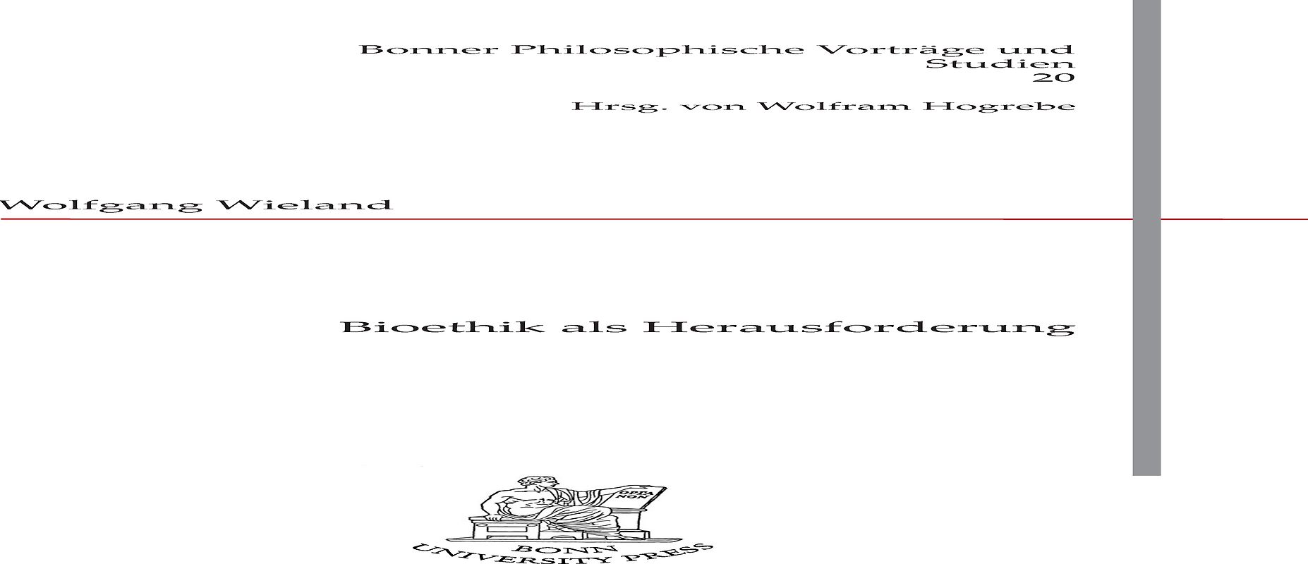 Bioethik als Herausforderung