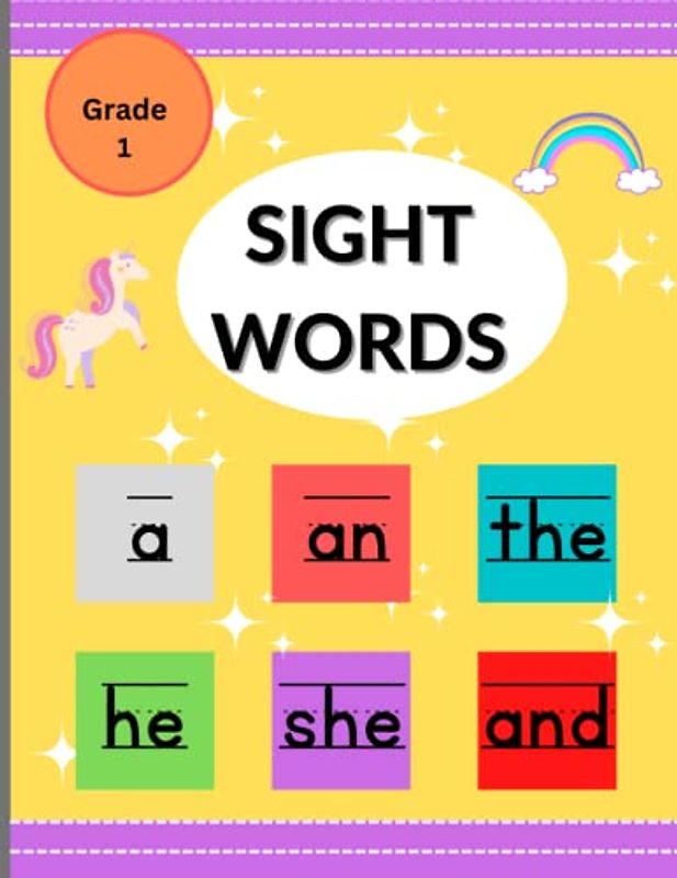 Sight Words for Grade 1: Workbook for Ages 6-8