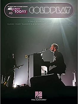 E-Z Play Today Volume 40: Coldplay -Für Klavier, Orgel & Keyboard- (Songbook große Notenschrift): Songbook für Klavier, Orgel, Keyboard