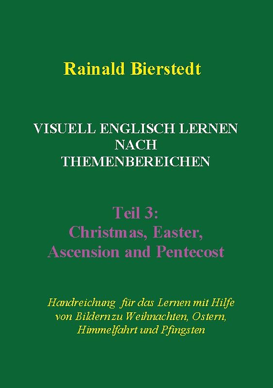 Visuell Englisch lernen nach Themenbereichen. Teil 3