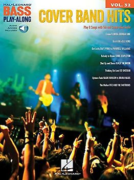 Cover Band Hits: Bass Play-Along Volume 32 (Hal Leonard Bass Play-Along, Band 32) (Hal Leonard Bass Play-Along, 32, Band 32)