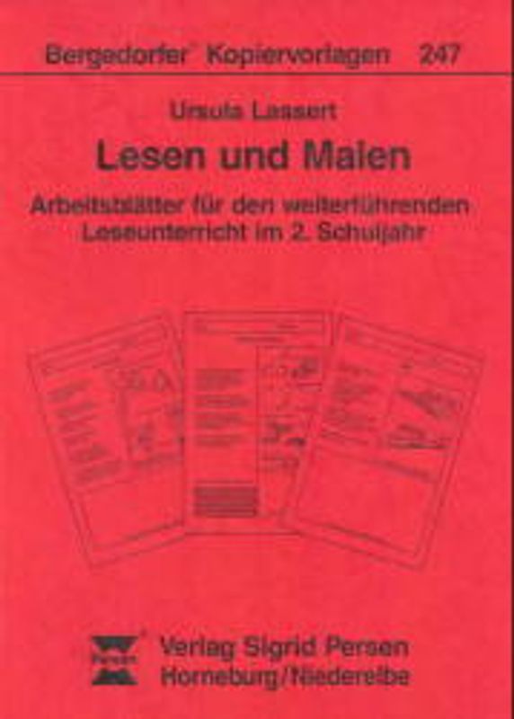 Lesen und Malen. Arbeitsblätter für den weiterführenden Leseunterricht im 2. Schuljahr