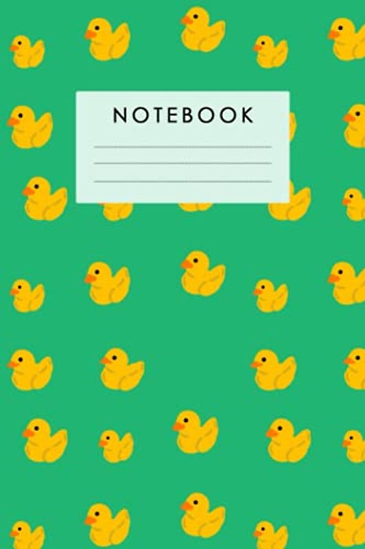 Composition Notebook Duck Pattern