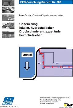 Generierung lokaler, hydrostatischer Druckschmierungszustände beim Tiefziehen