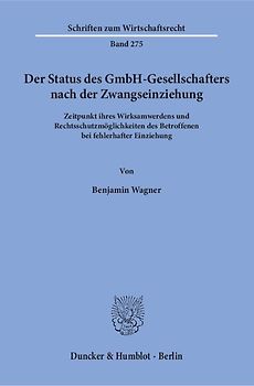 Der Status des GmbH-Gesellschafters nach der Zwangseinziehung.