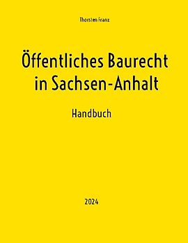 Öffentliches Baurecht in Sachsen-Anhalt
