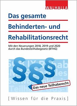 Das gesamte Behinderten- und Rehabilitationsrecht 2019