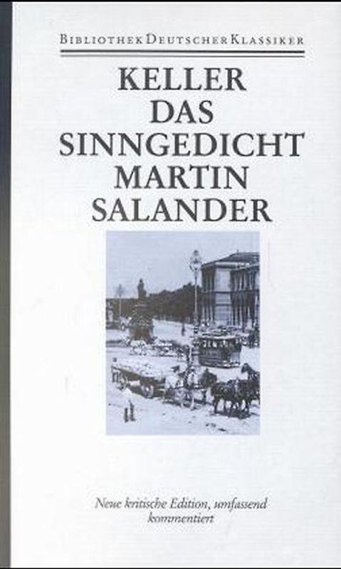 Sämtliche Werke. Historisch-Kritische Ausgabe / Gesammelte Werke / Züricher Novellen