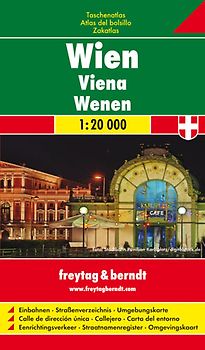 Wien, Taschenatlas 1:20.000