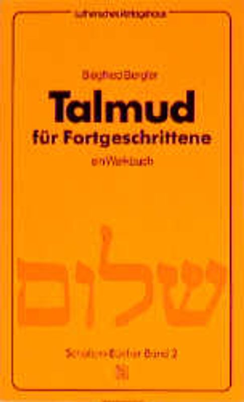 Talmud für Fortgeschrittene