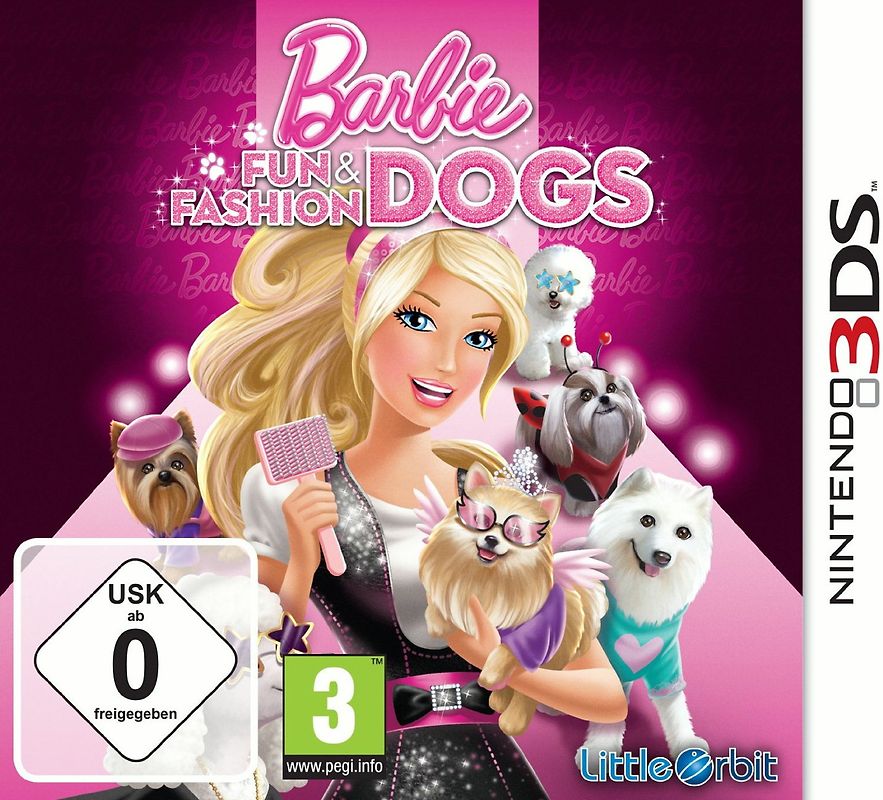 Barbie: Fun & Fashion Dogs Nintendo 3DS
