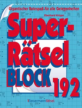 Superrätselblock 192 (5 Exemplare à 4,99 €)