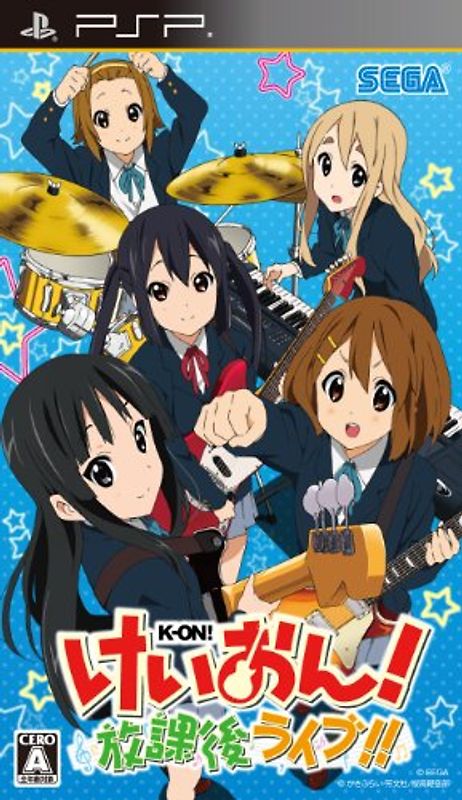 K-ON! Nach der Schule leben! Vorteile vom Mitglied Kisekae Aufkleber PlayStation Portable