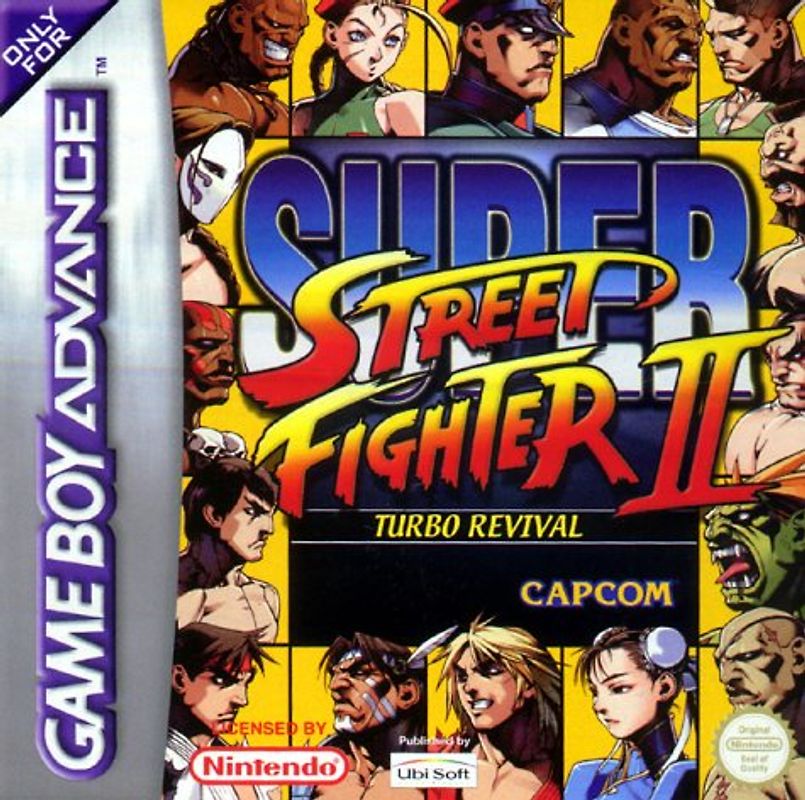 GBA0045 NINTENDO GAME BOY SUPER STREET FIGHTER Nintendo Game Boy Advance