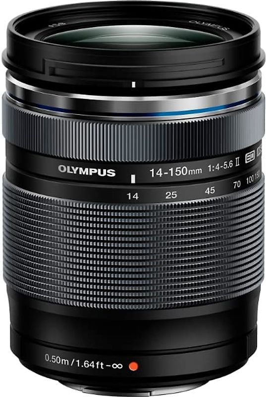 Olympus 14-150 mm F4.0-5.6 ED II 58 mm Filtergewinde (Micro Four Thirds Anschluss) schwarz