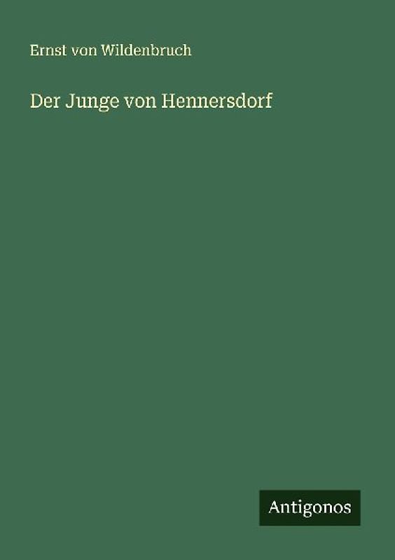Der Junge von Hennersdorf