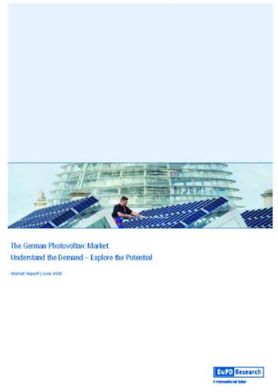 The German Photovoltaic Market 2009