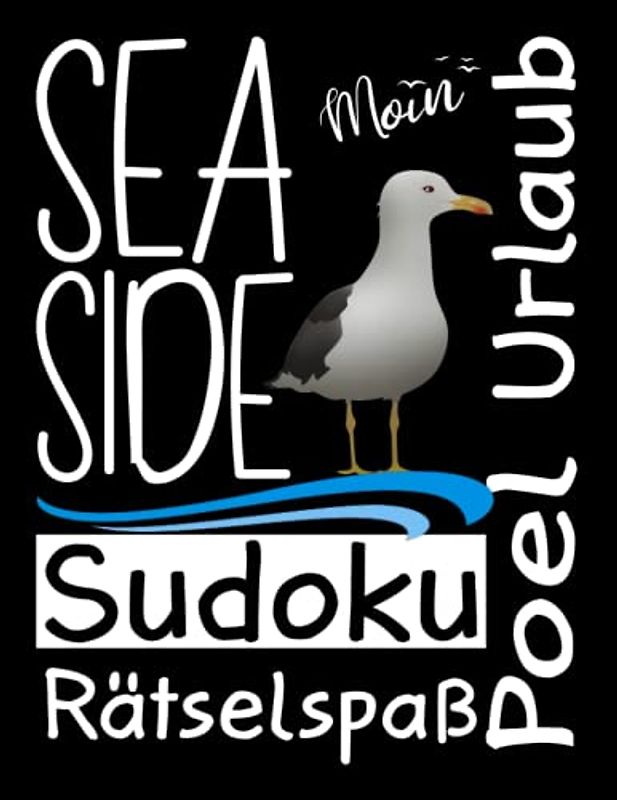 Poel Urlaub Sea Side Sudoku Rätselspaß: Poel 200 Sudoku Rätsel Sudoku Buch Erwachsene