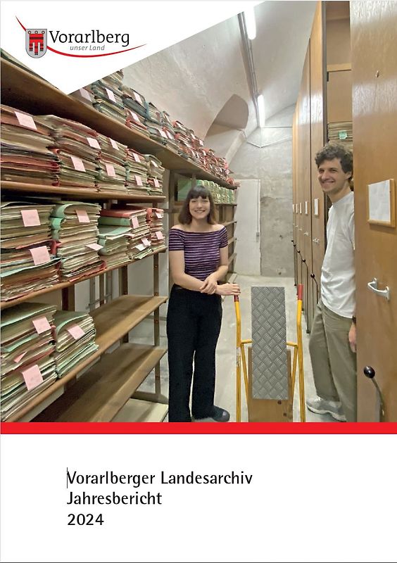 Jahresbericht des Vorarlberger Landesarchivs 2024