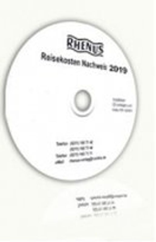 Rhenus Reisekosten CD 2020